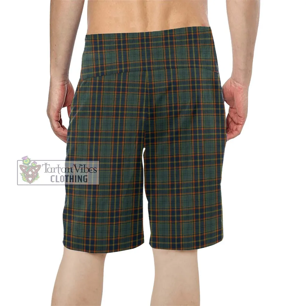 Antrim County Ireland Tartan Men's Board Shorts