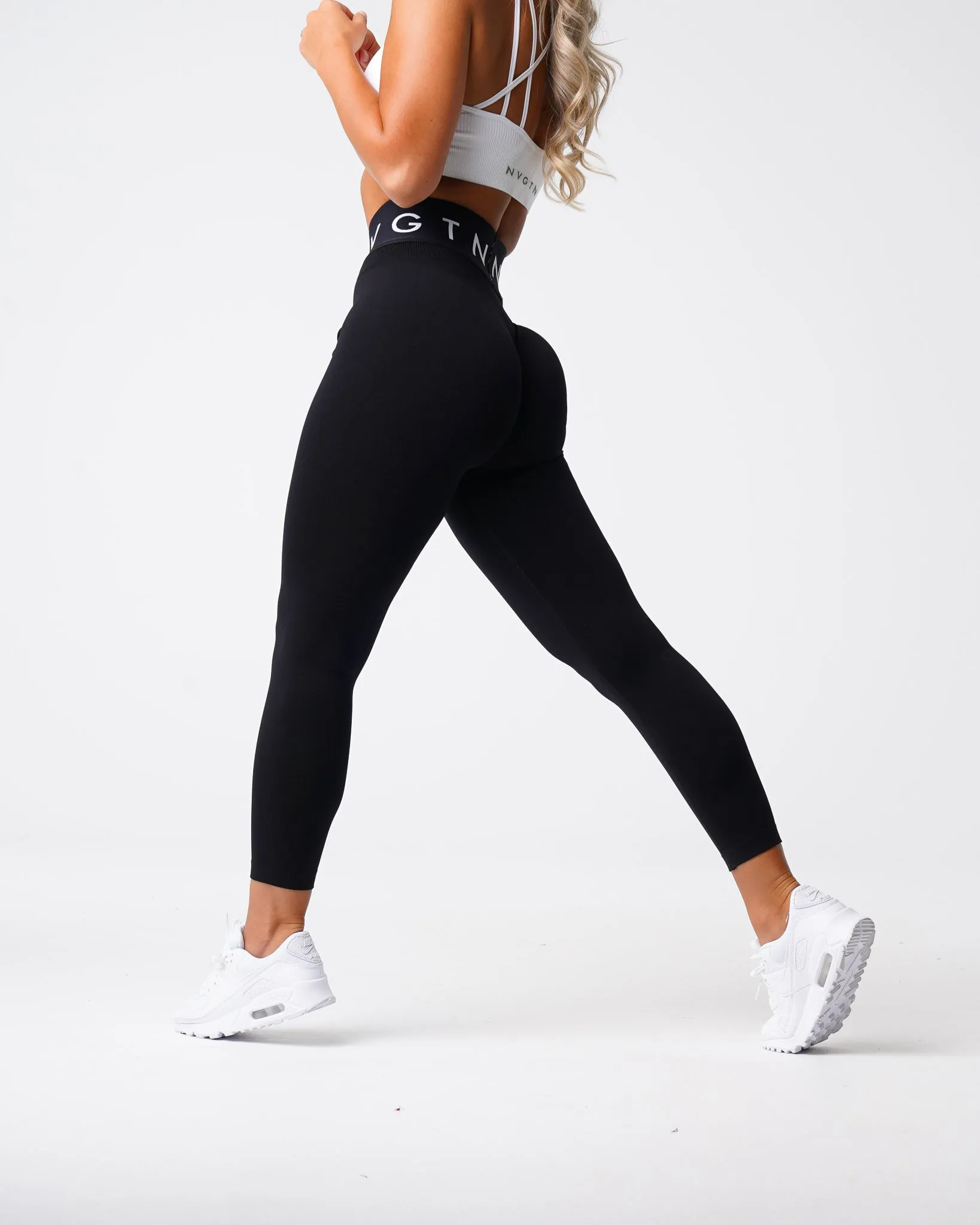 Black Sport Seamless Leggings