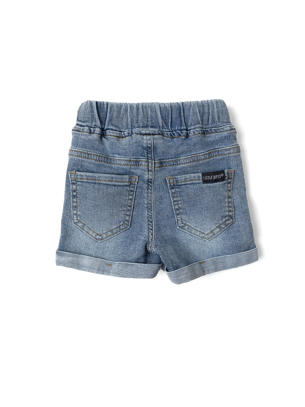 Distressed Denim Short