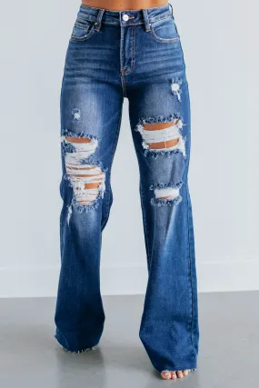 Georgia Risen Jeans - Dark Wash