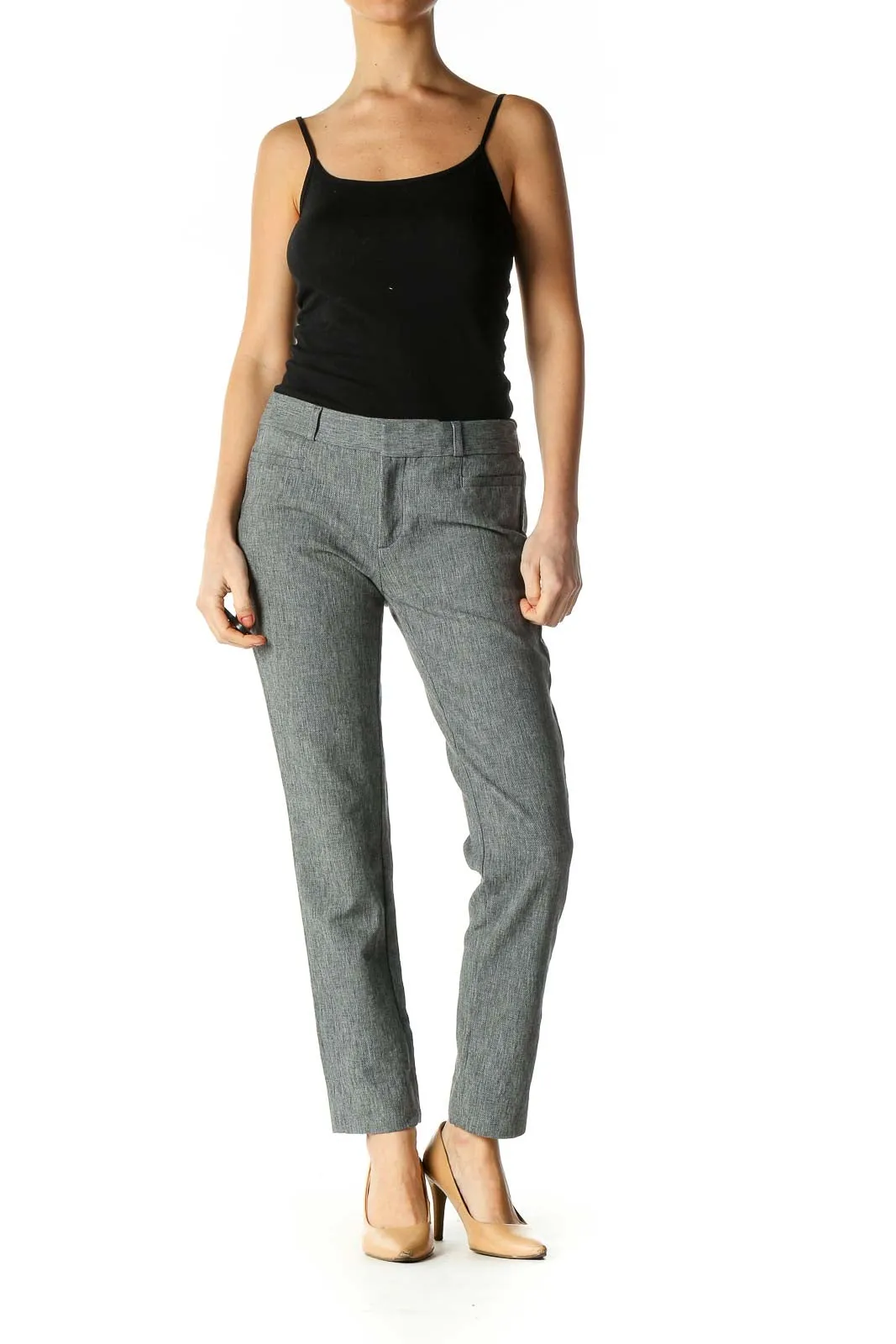 Gray Formal Trousers