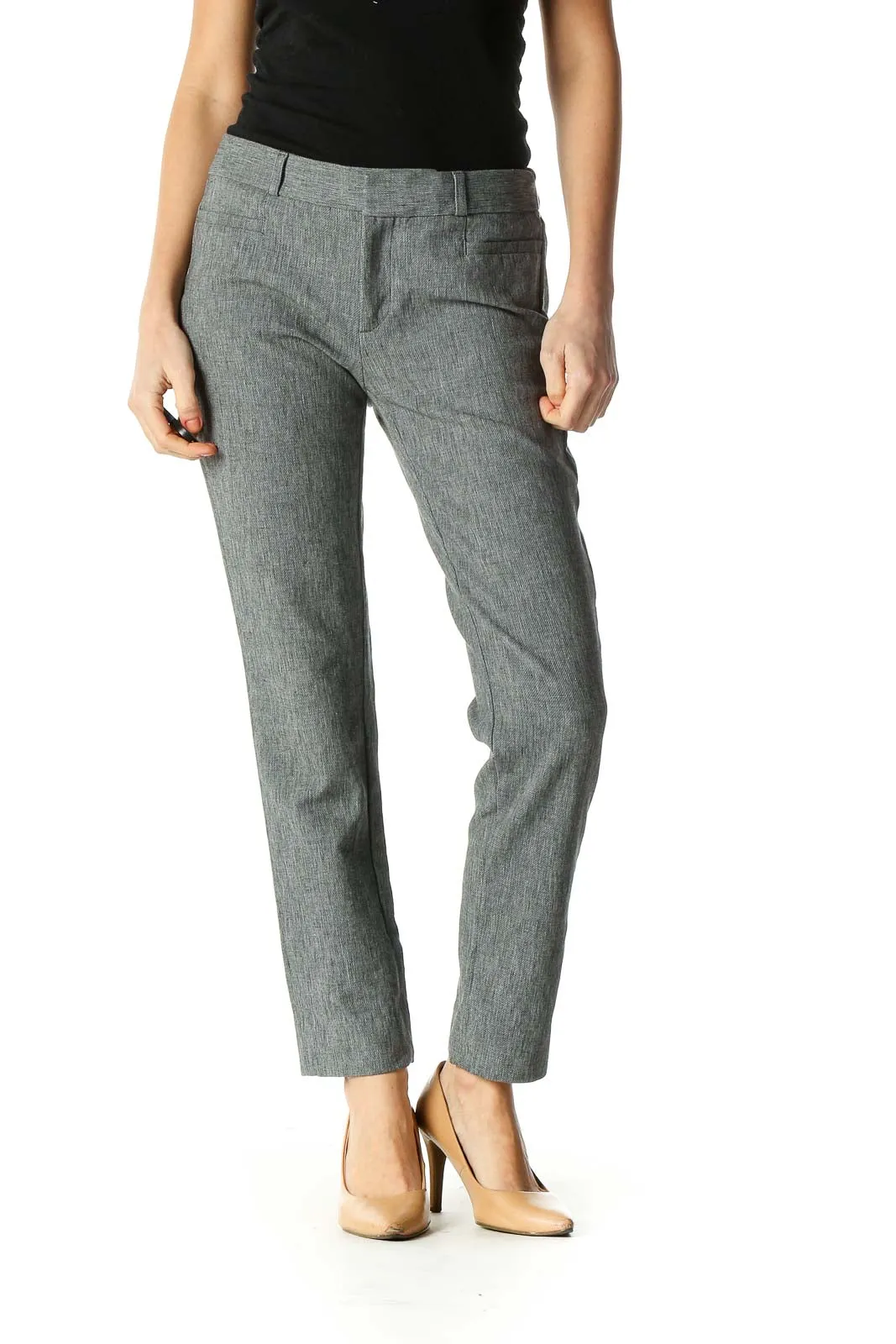 Gray Formal Trousers