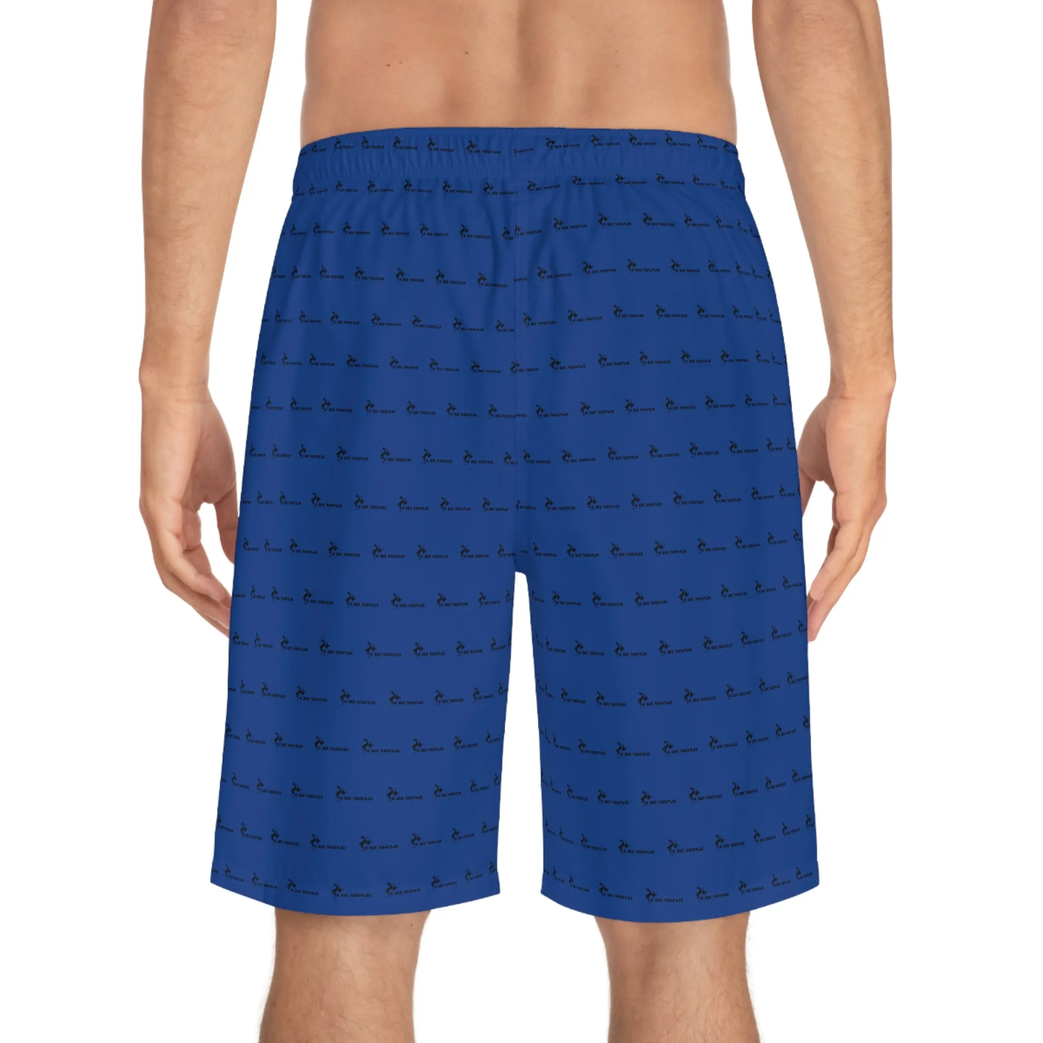 GRUMONH Men's Board Shorts (Blue