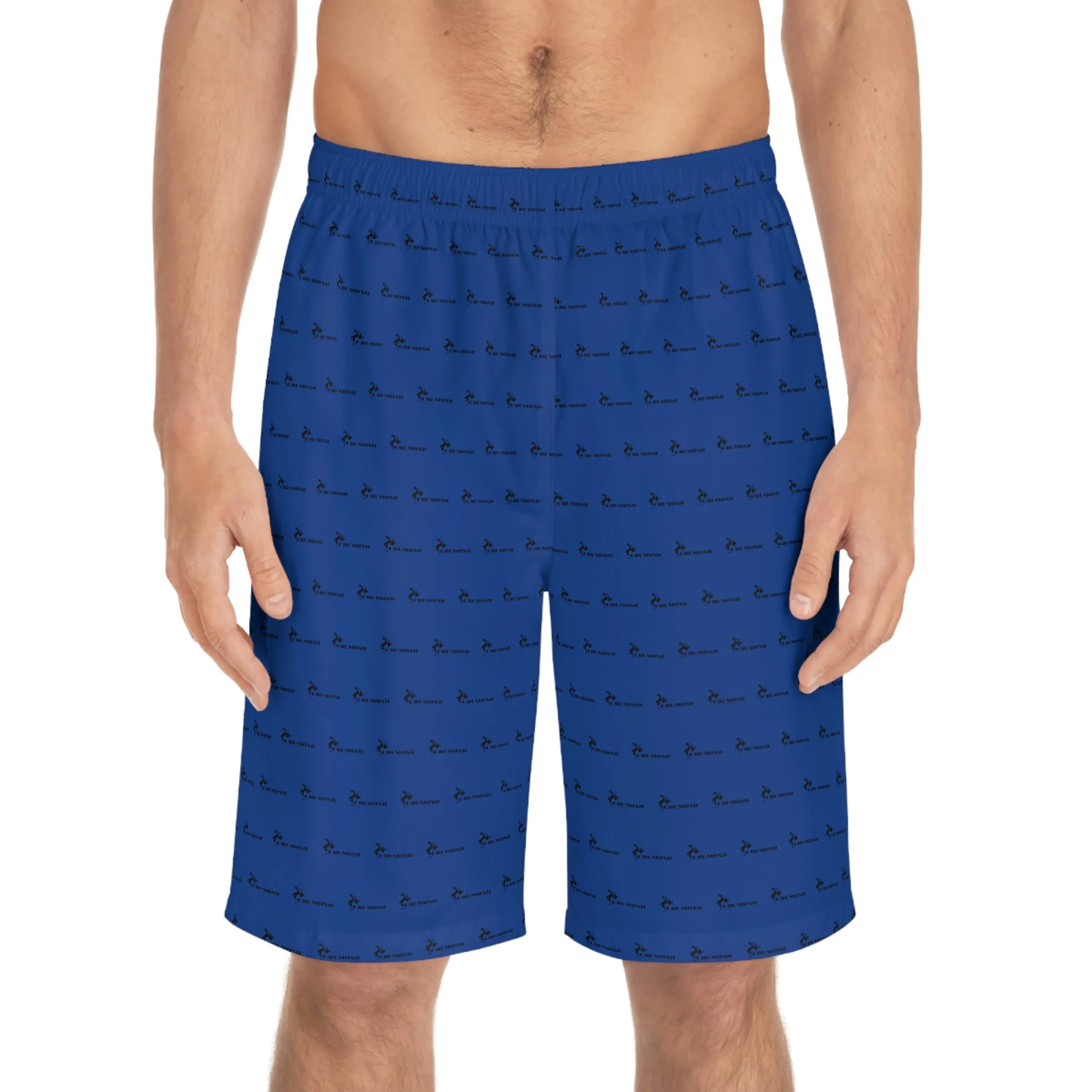 GRUMONH Men's Board Shorts (Blue