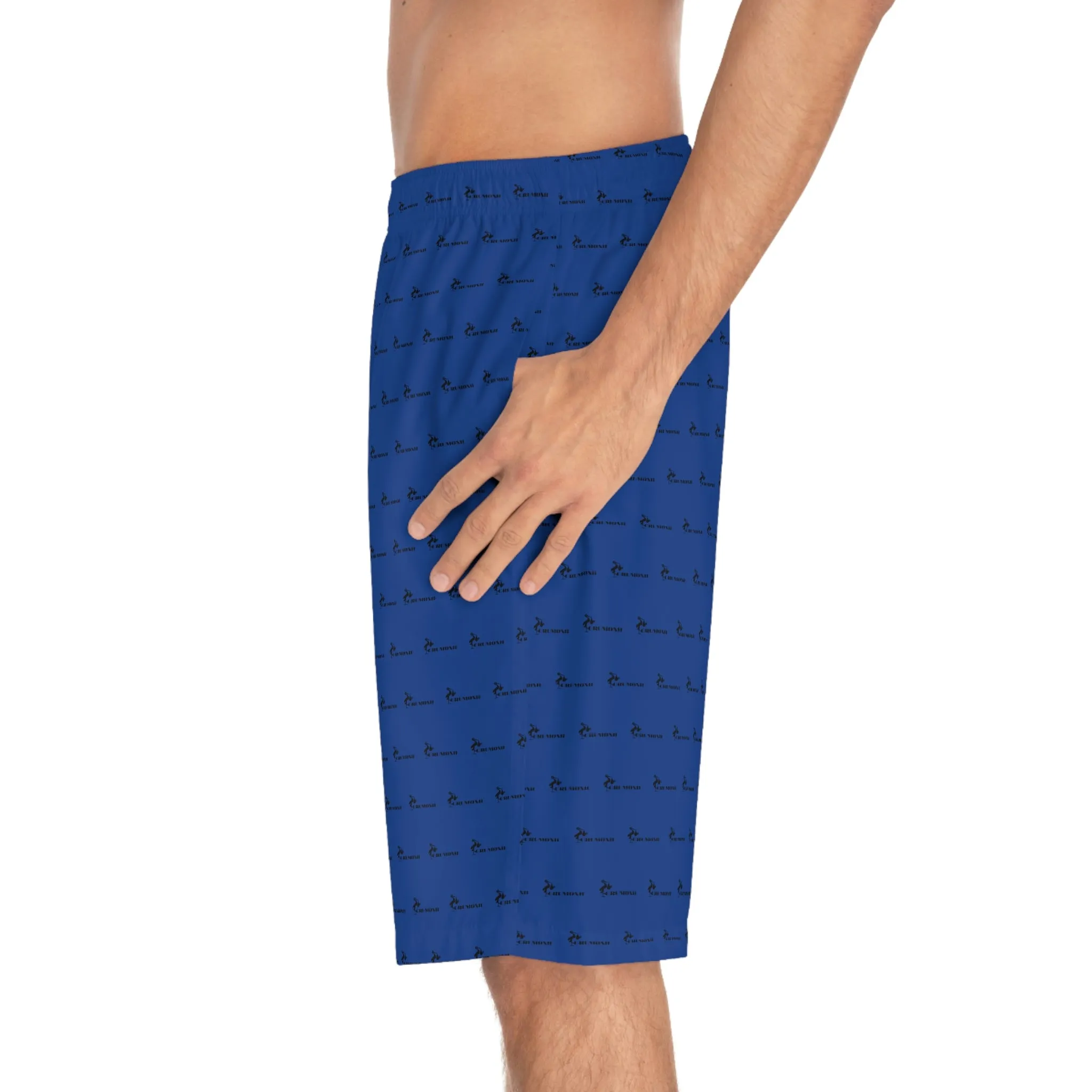 GRUMONH Men's Board Shorts (Blue