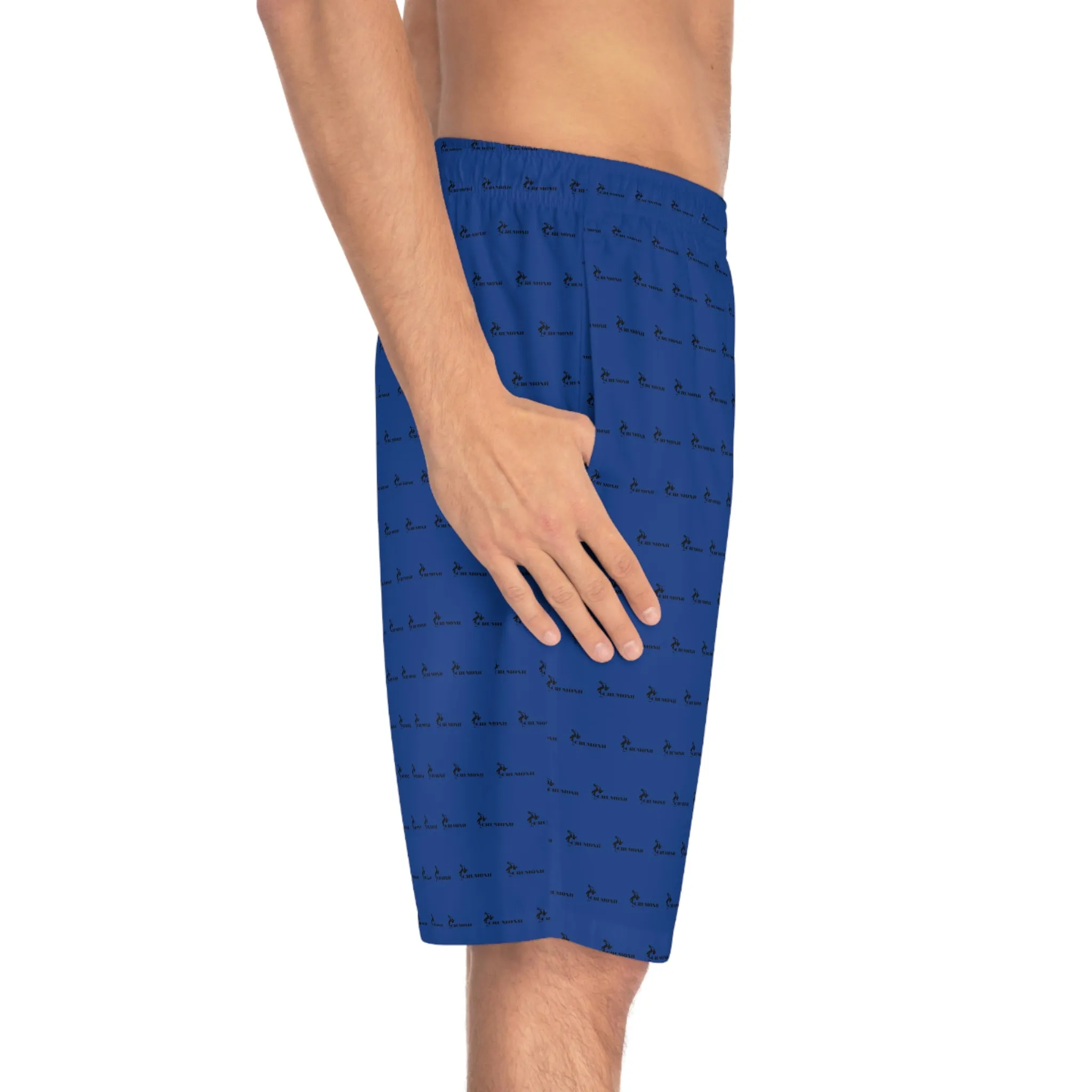 GRUMONH Men's Board Shorts (Blue