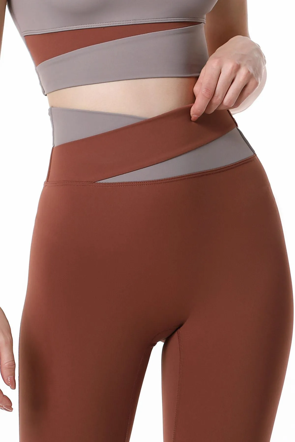 High-Rise Colorblock Multi Sport Leggings