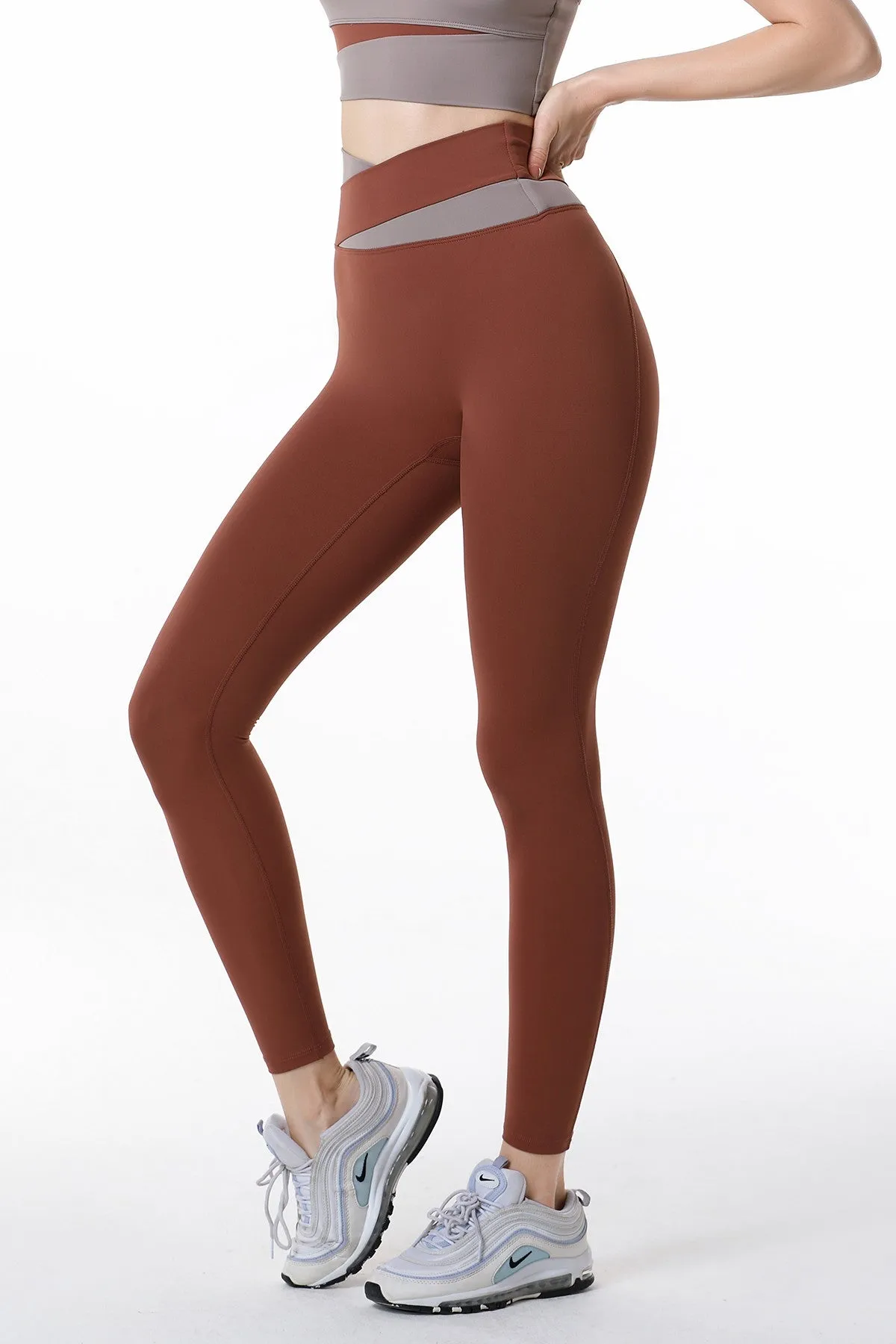 High-Rise Colorblock Multi Sport Leggings