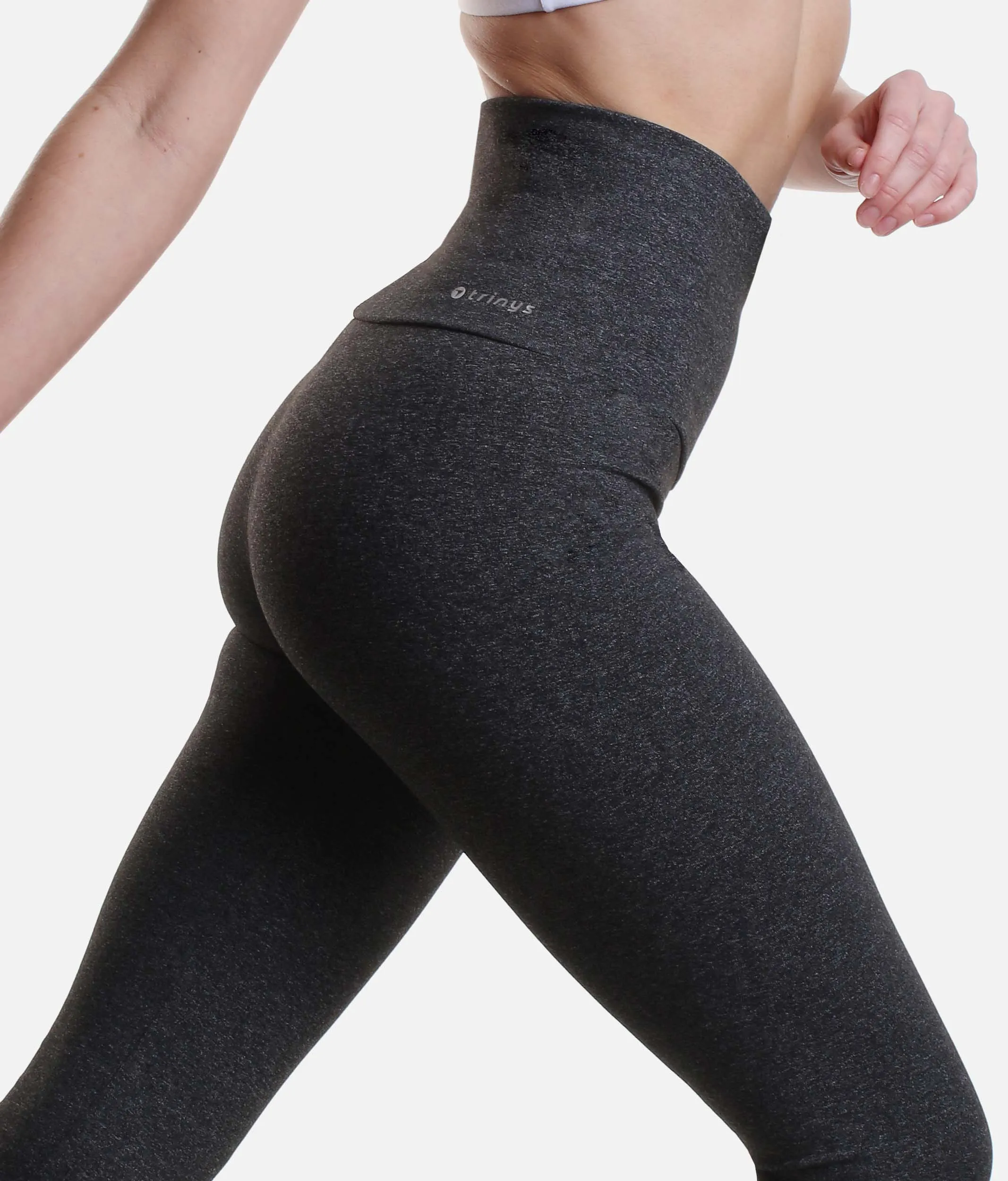 High Waisted Dance Leggings, High Compression - F 13478