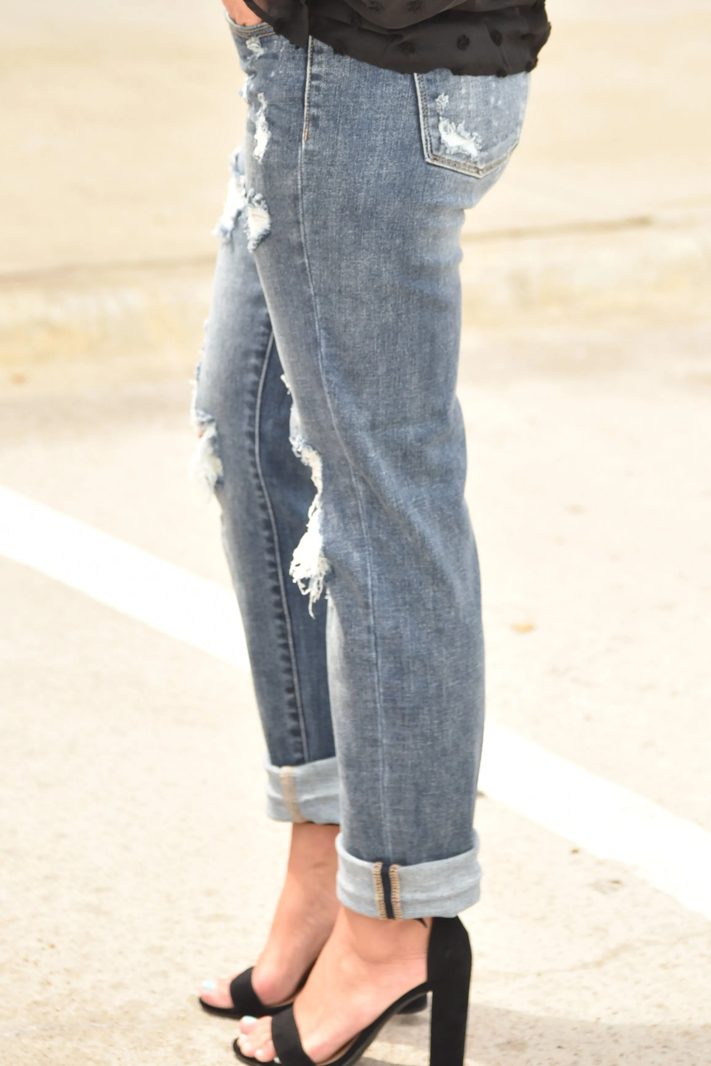 Judy Blue - Serena Boyfriend Jeans