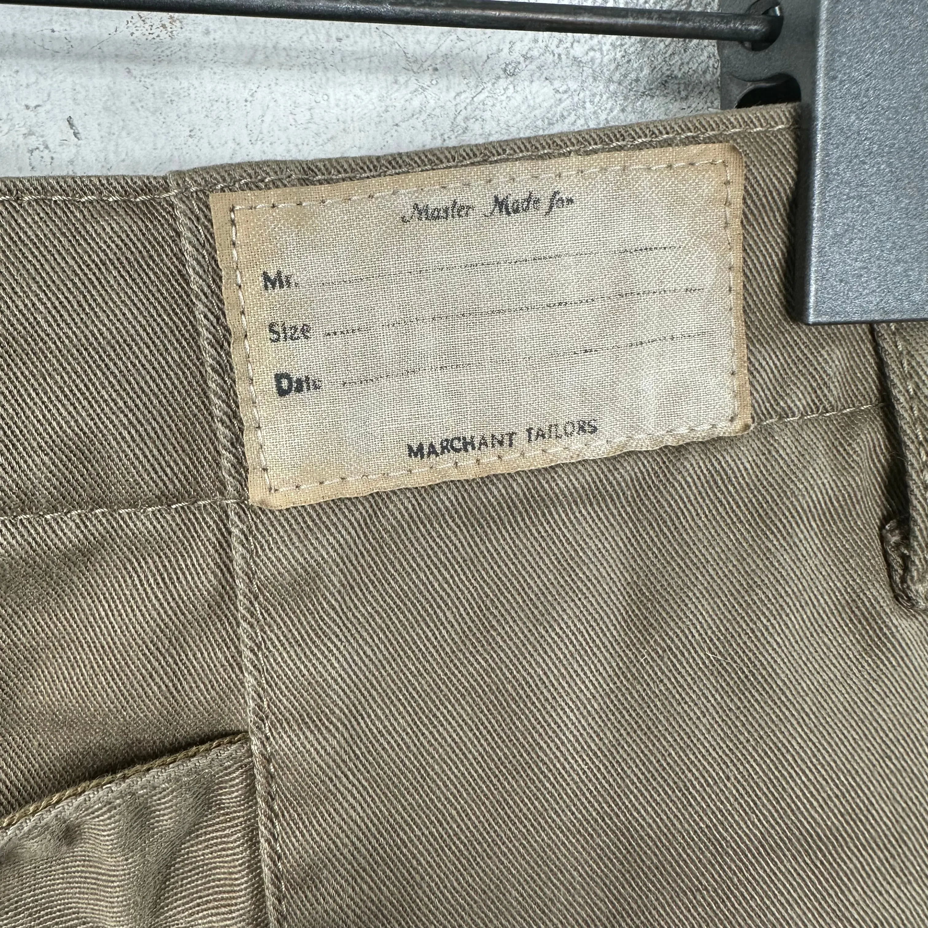 Kapital Wide Leg Khaki Trousers