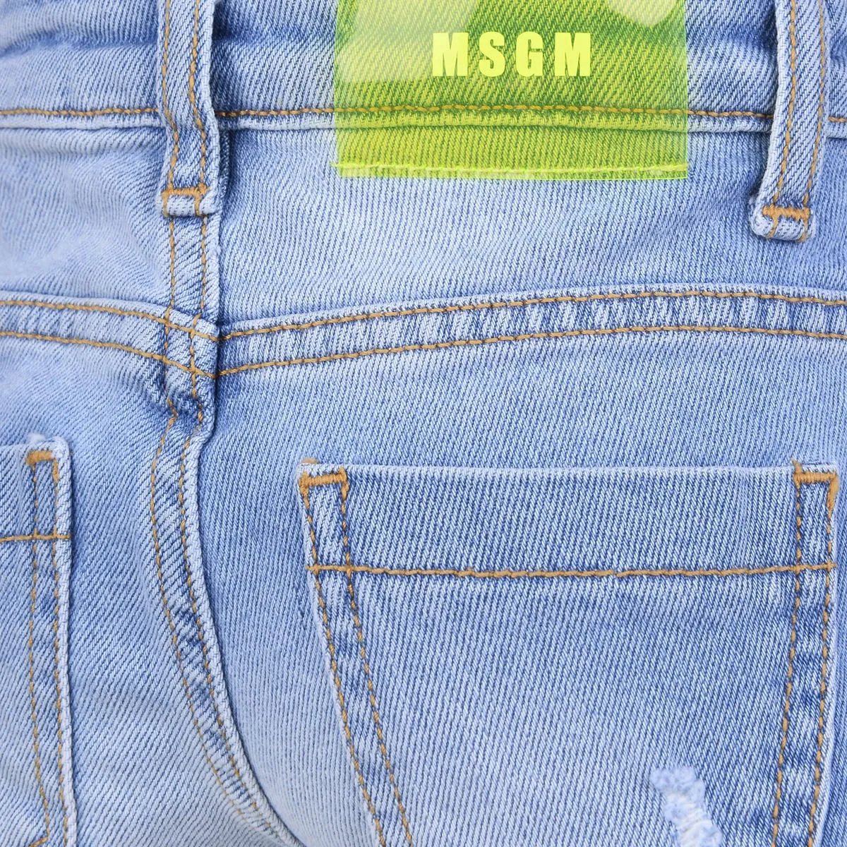 MSGM Girls Shorts - Denim Shorts