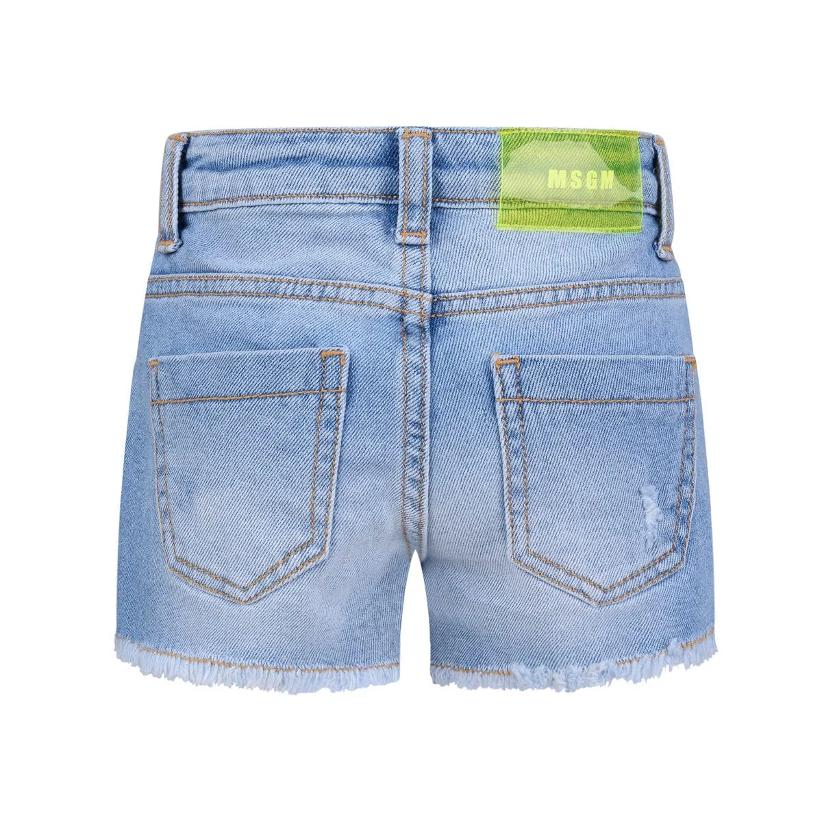 MSGM Girls Shorts - Denim Shorts