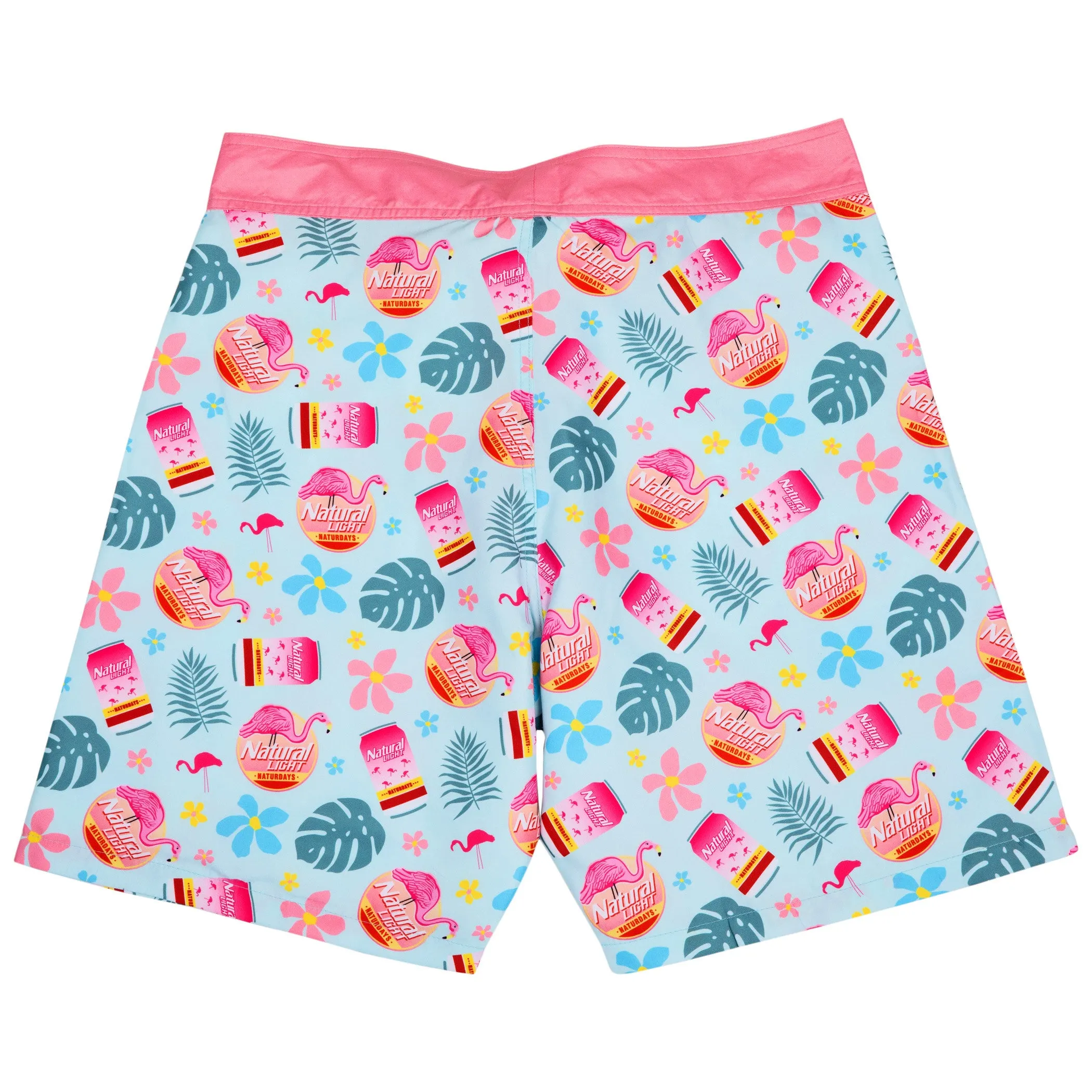 Natural Light Naturdays Floral All Over Print Board Shorts