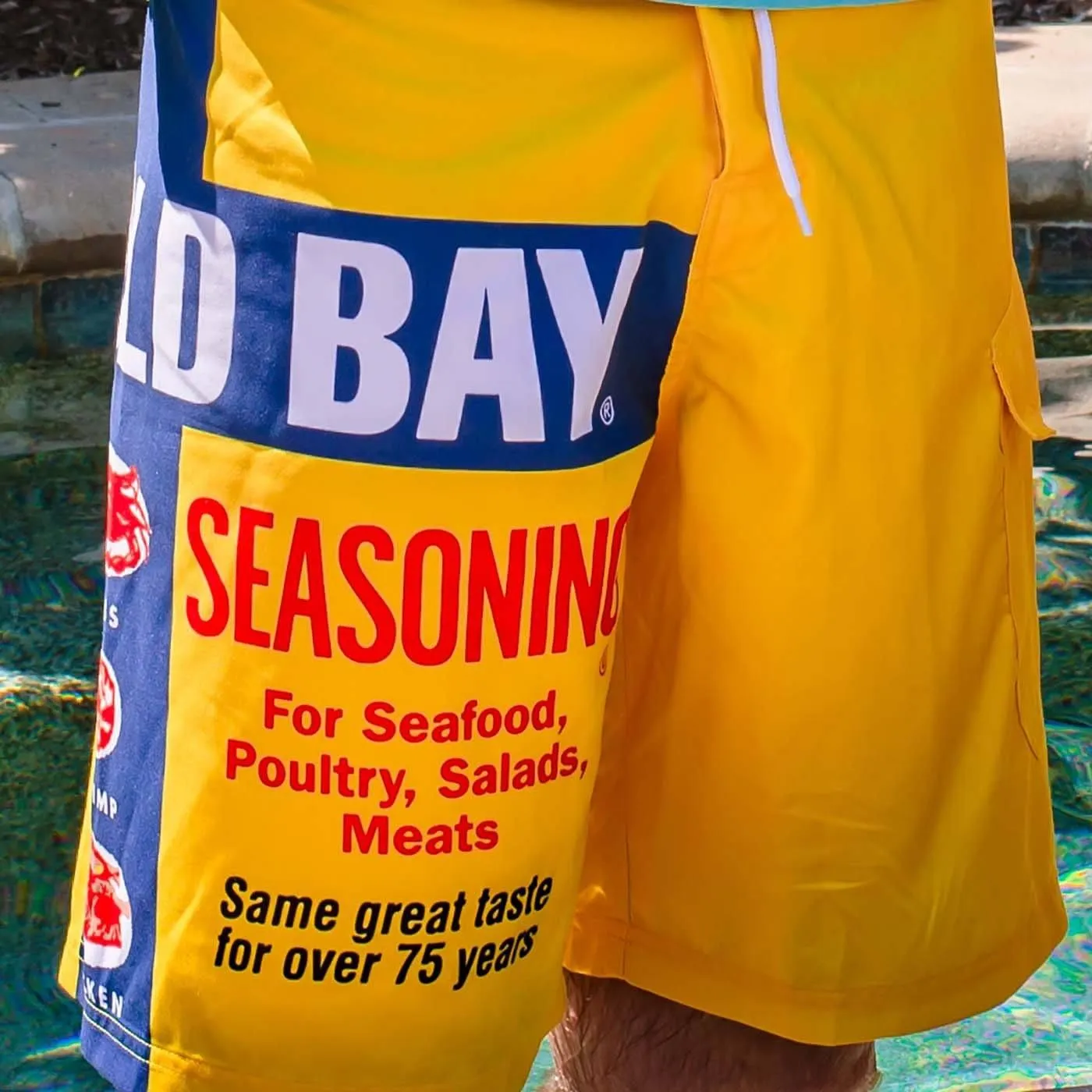 Old Bay Can (Yellow) / Board Shorts