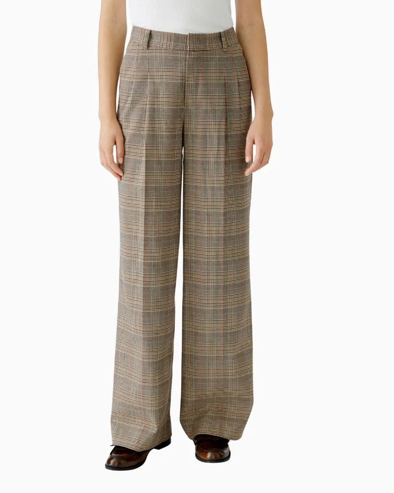 Oui - Pleated Trousers