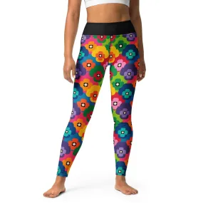 PANSY FAB -2- Yoga Leggings