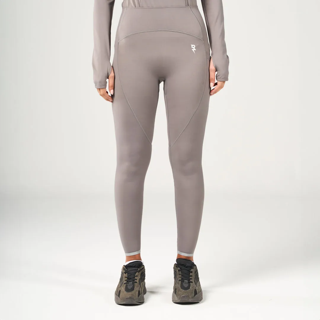 Performance High Waist Leggings - Dark Grey