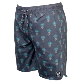 Performance Skully 22" Boardshort- Black