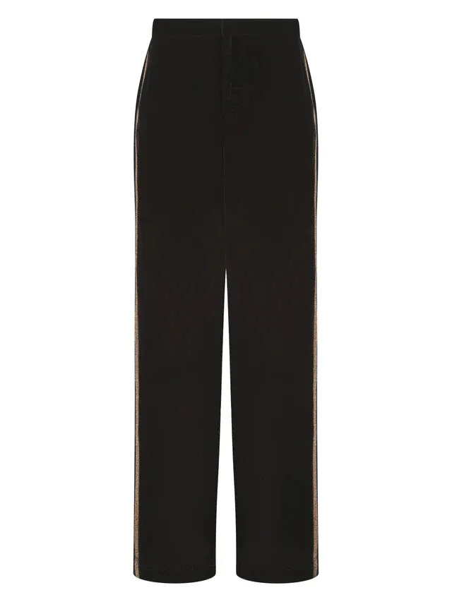 Phoenix Wide Leg Velvet Trousers