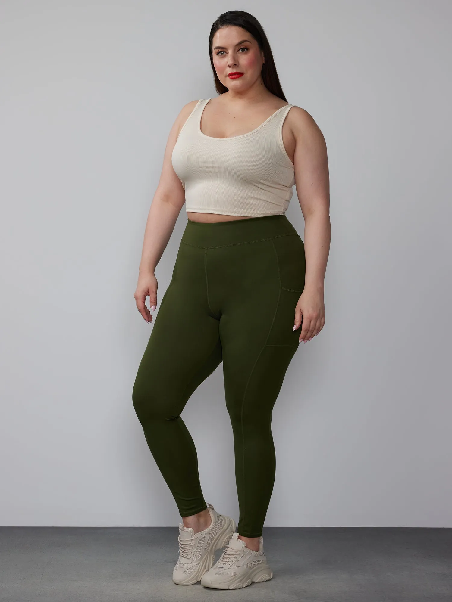 Plus High Rise Yoga Leggings