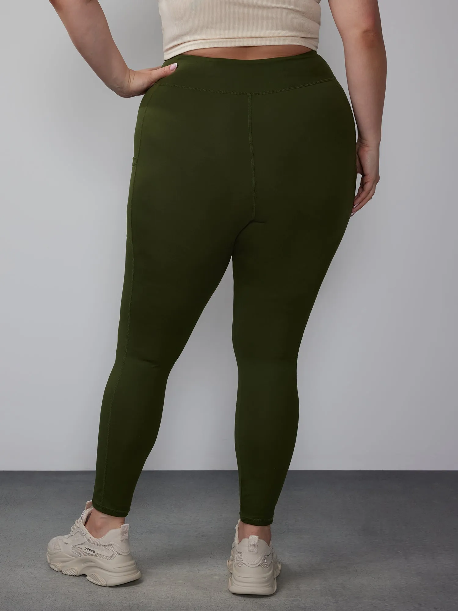 Plus High Rise Yoga Leggings