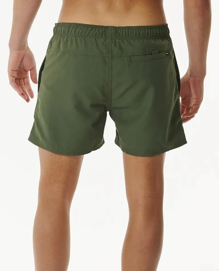 Rip Curl Offset 15" Volley Short Dark Olive