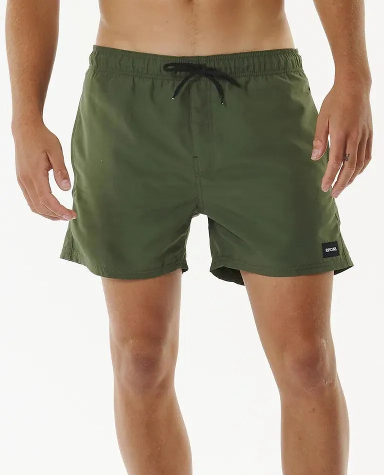 Rip Curl Offset 15" Volley Short Dark Olive