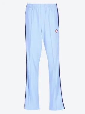 Round pique track pants