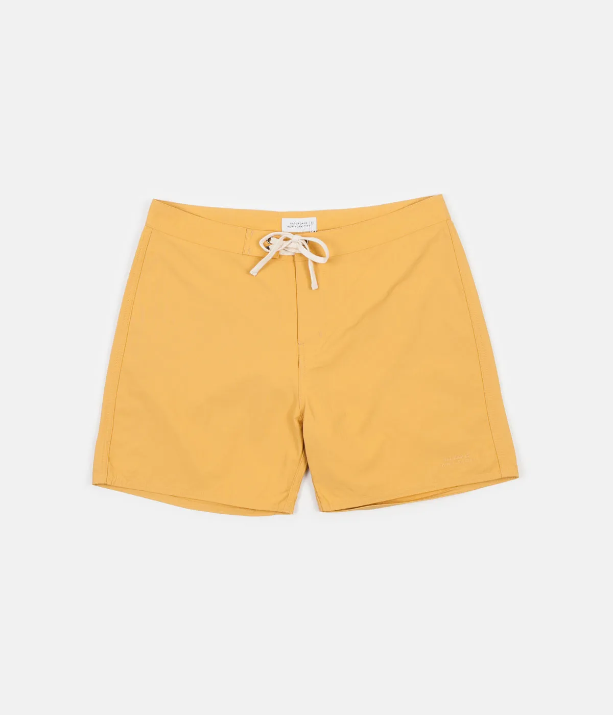 Saturdays NYC Colin Solid Board Shorts - Dusty Amber