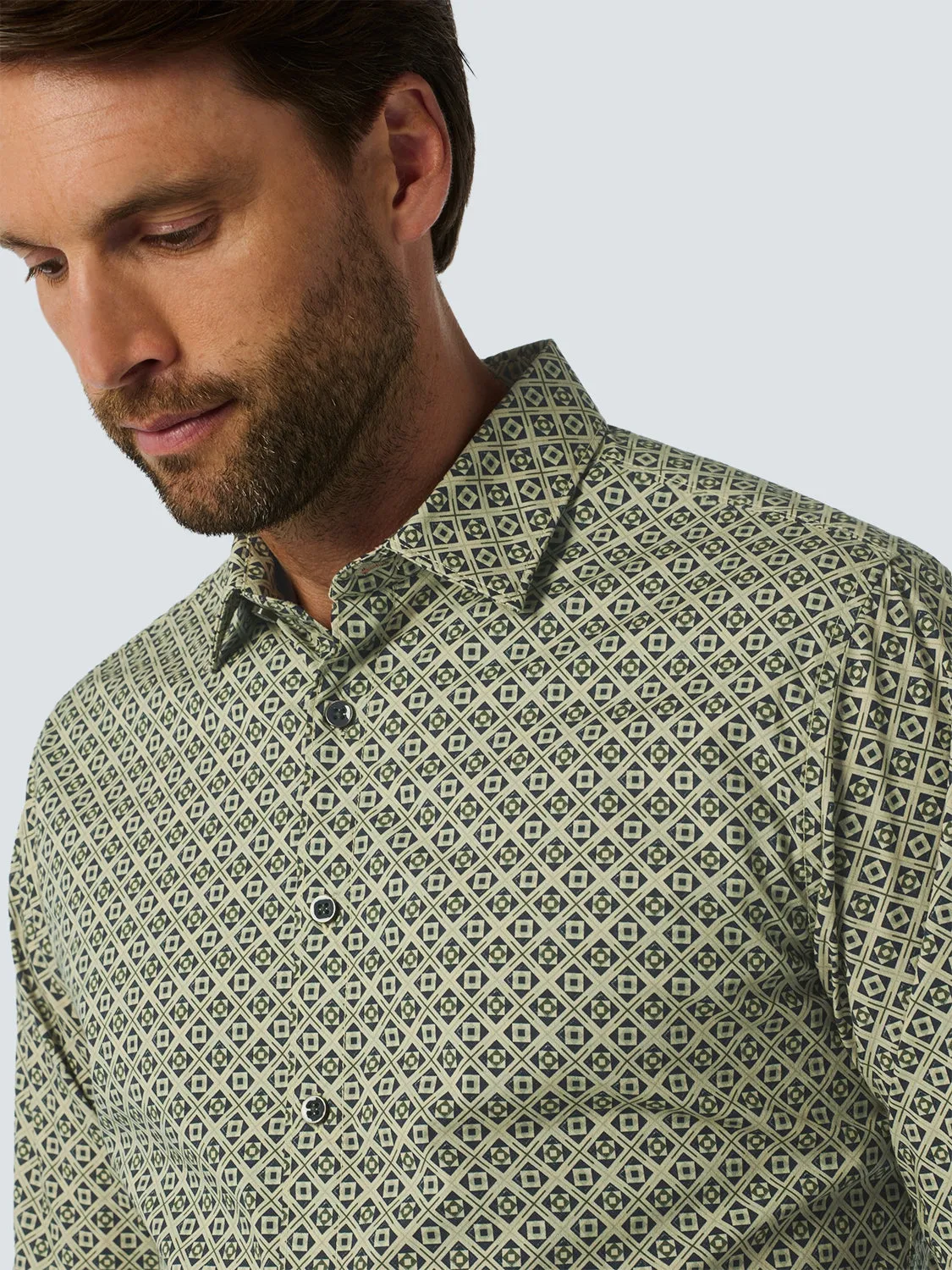 Stylish Shirt with All-Over Pattern | Night