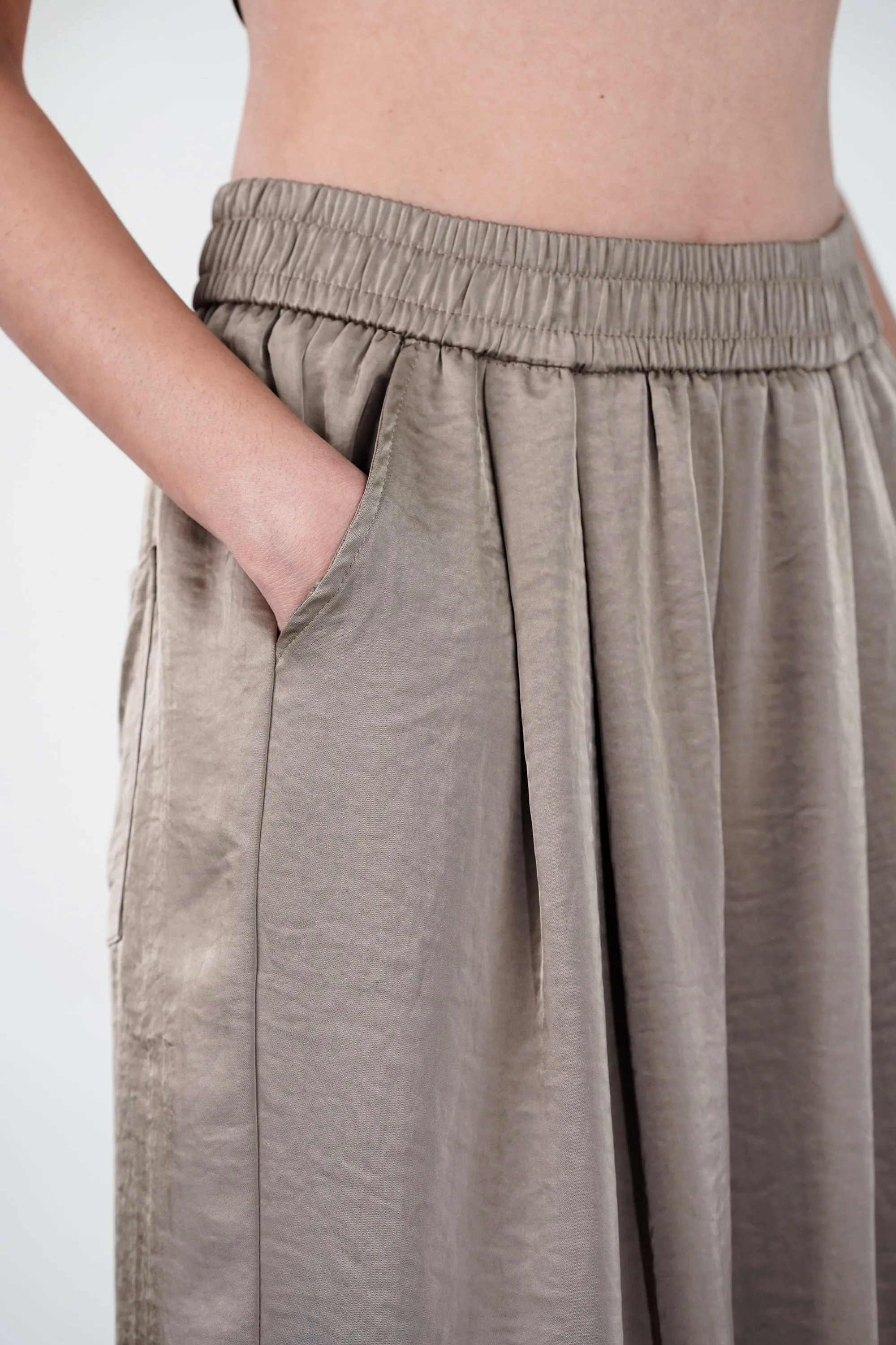 Sway Wide Leg Satin Pants