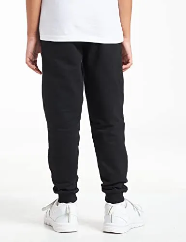 T2F Boy's Joggers Track Pant (13-14 Years, Black)