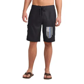 Thin Blue Line Board Shorts