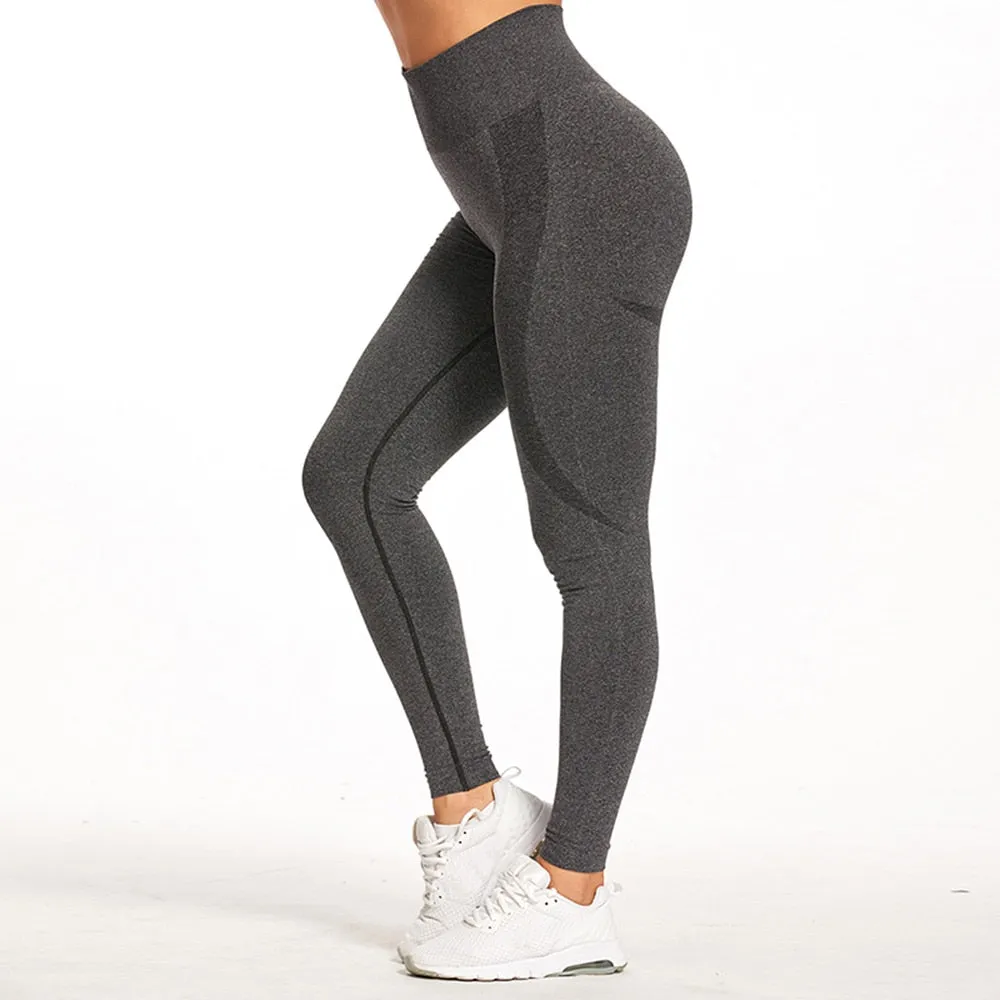 Trending Leggings - Women Seamless Smile Sexy Leggins Mujer High Waist Push Up Women's Sports Pants Gym Exercise Female Clothing (2U24)(BAP)(TBL)