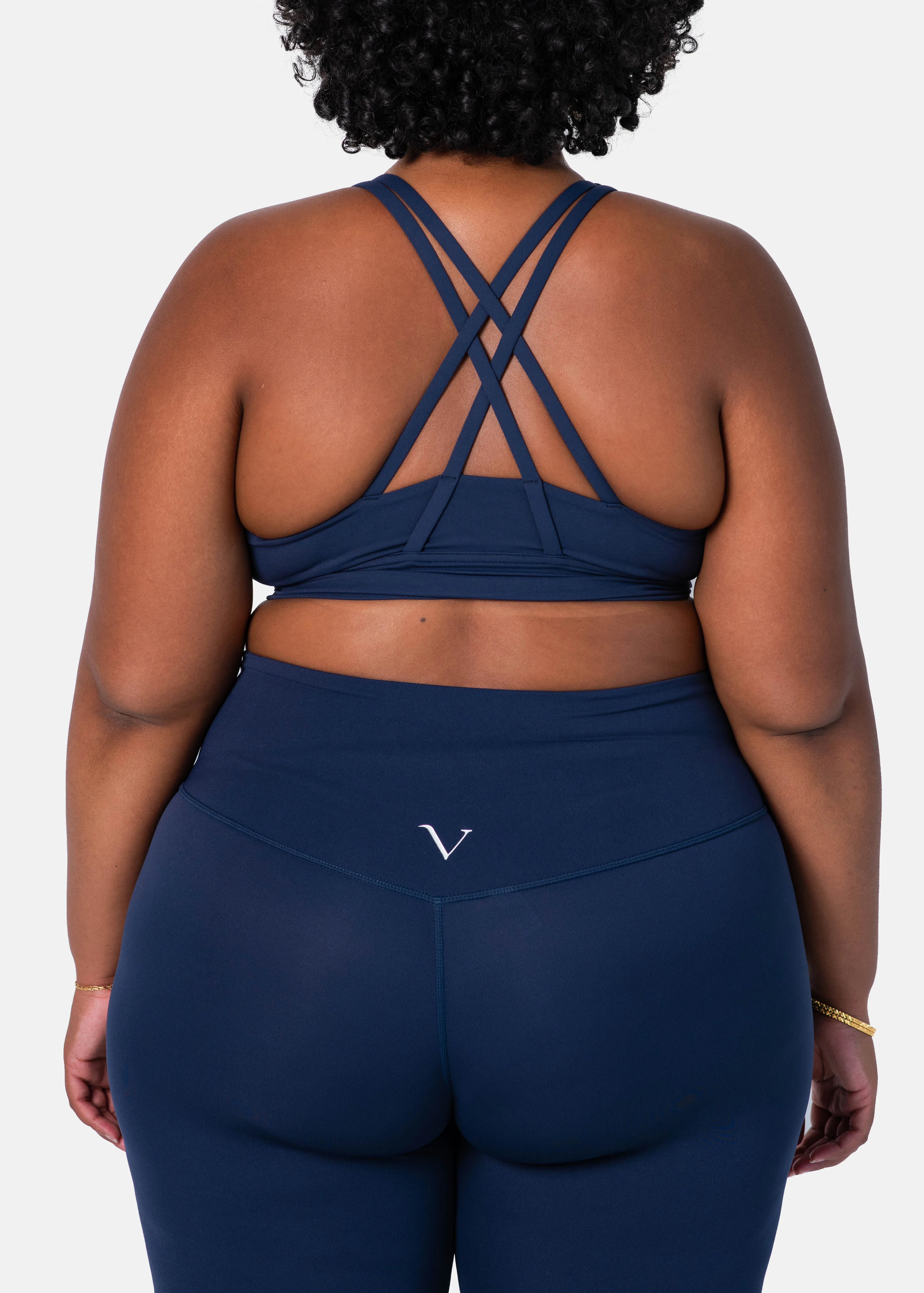 Ultra Flex Seamless Leggings Dark Denim Blue