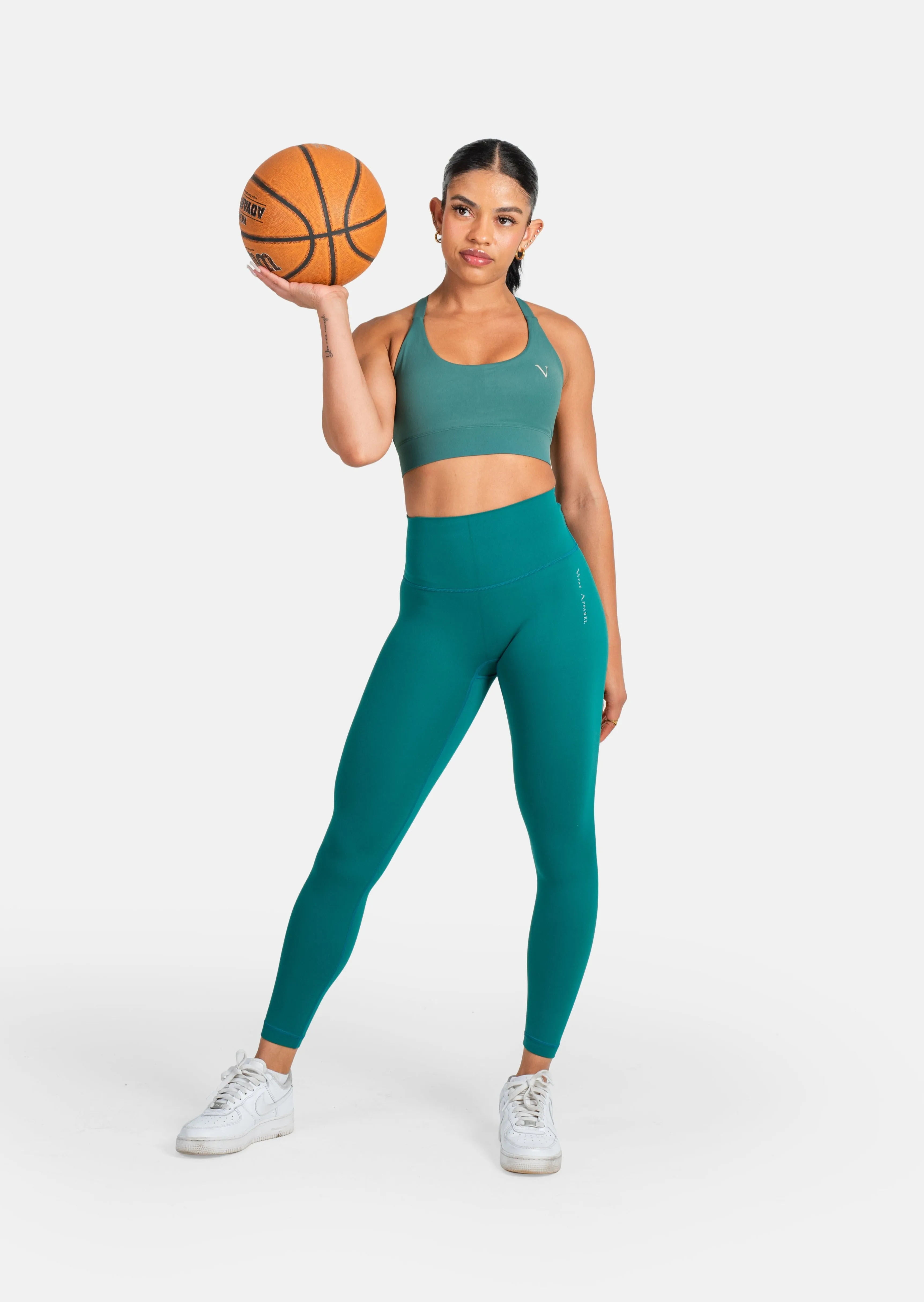 Ultra Flex Seamless Leggings Emerald Green