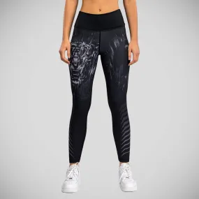 Venum Women's Tiger Leggings Black/Silver