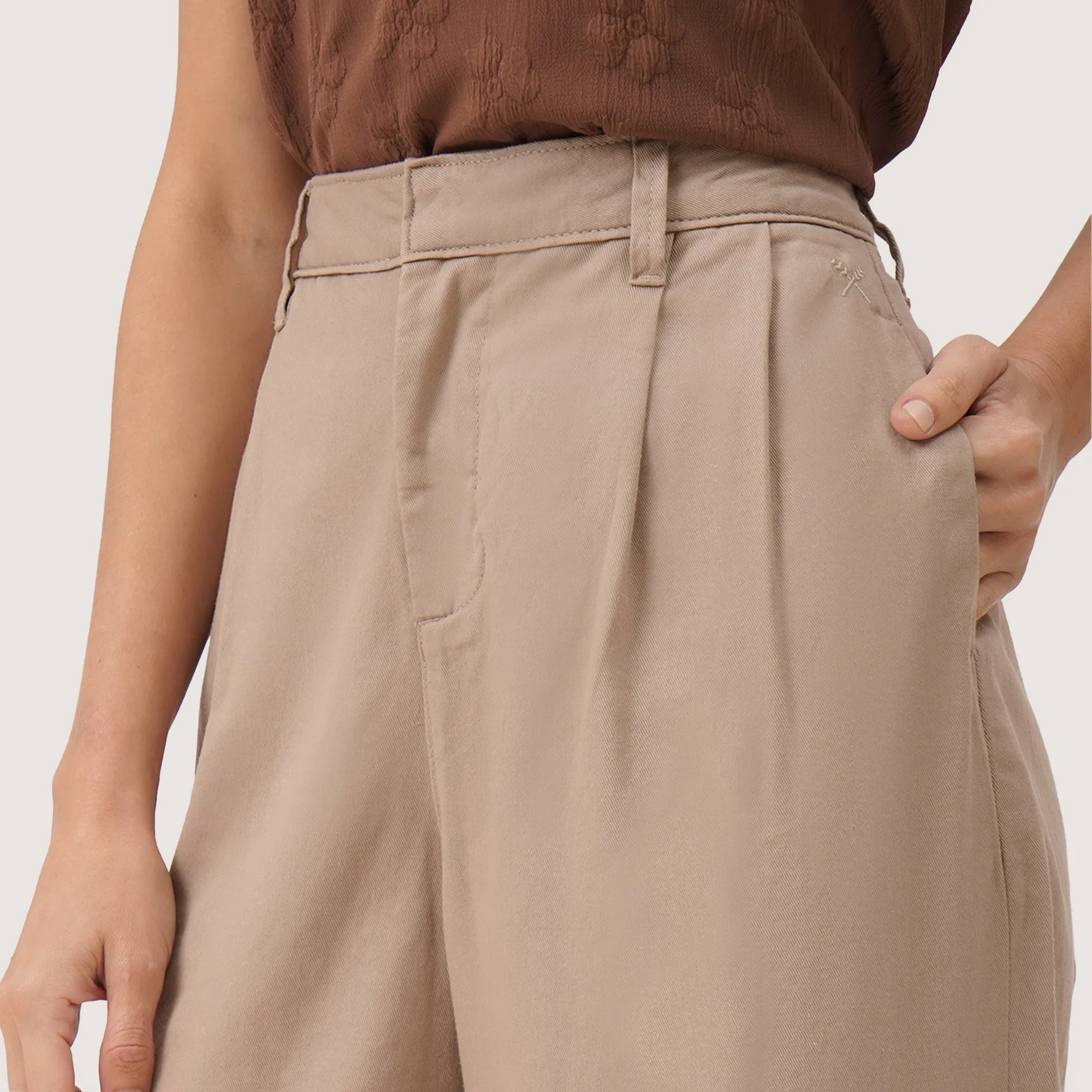 Wide Leg Trousers