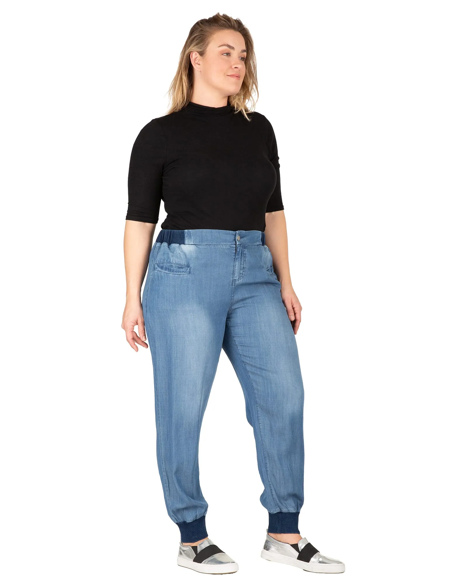 Willow Rib Cuff Jogger Jean | 2319 Imperial