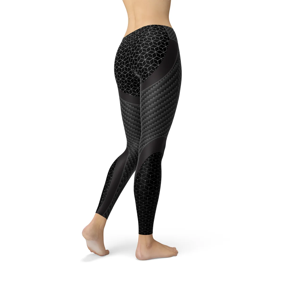 Women's Carbon Fiber Sport Leggings