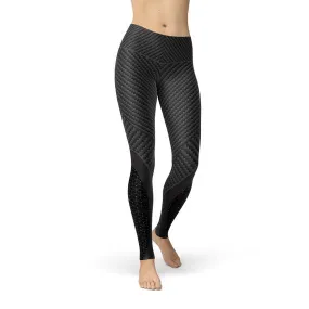 Women's Carbon Fiber Sport Leggings