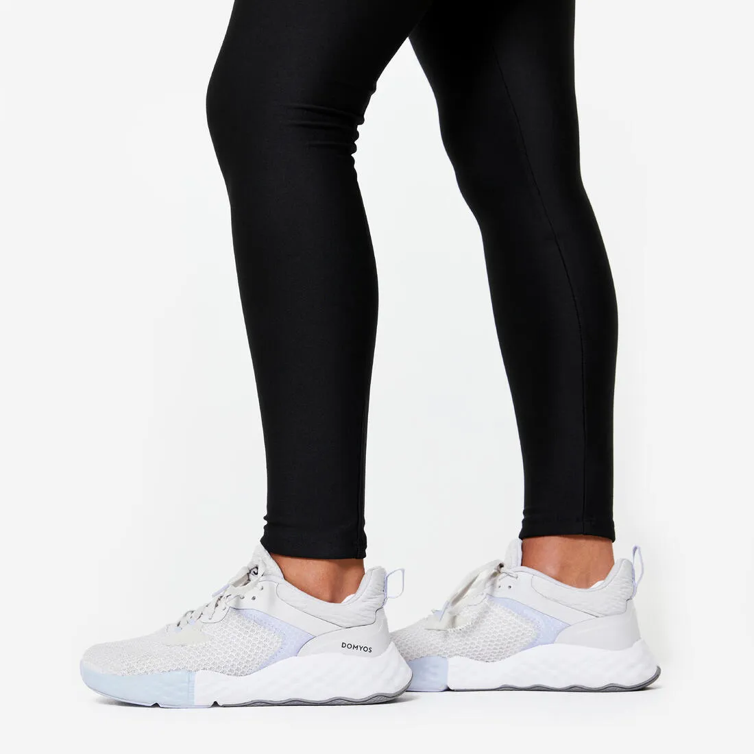 Women's High-Waisted Cardio Fitness Leggings - Smoky