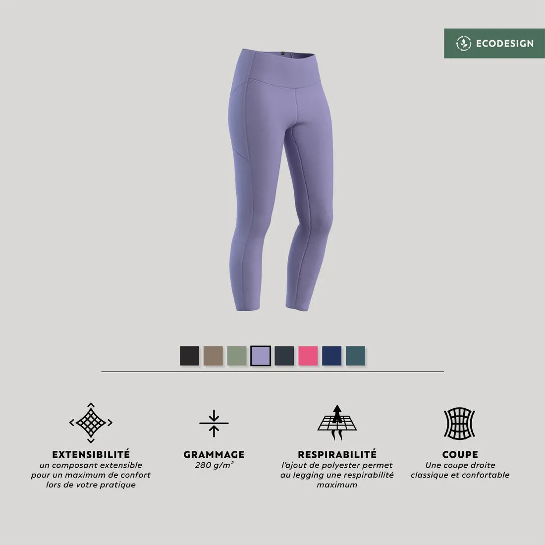 Women's High-Waisted Fitness Leggings