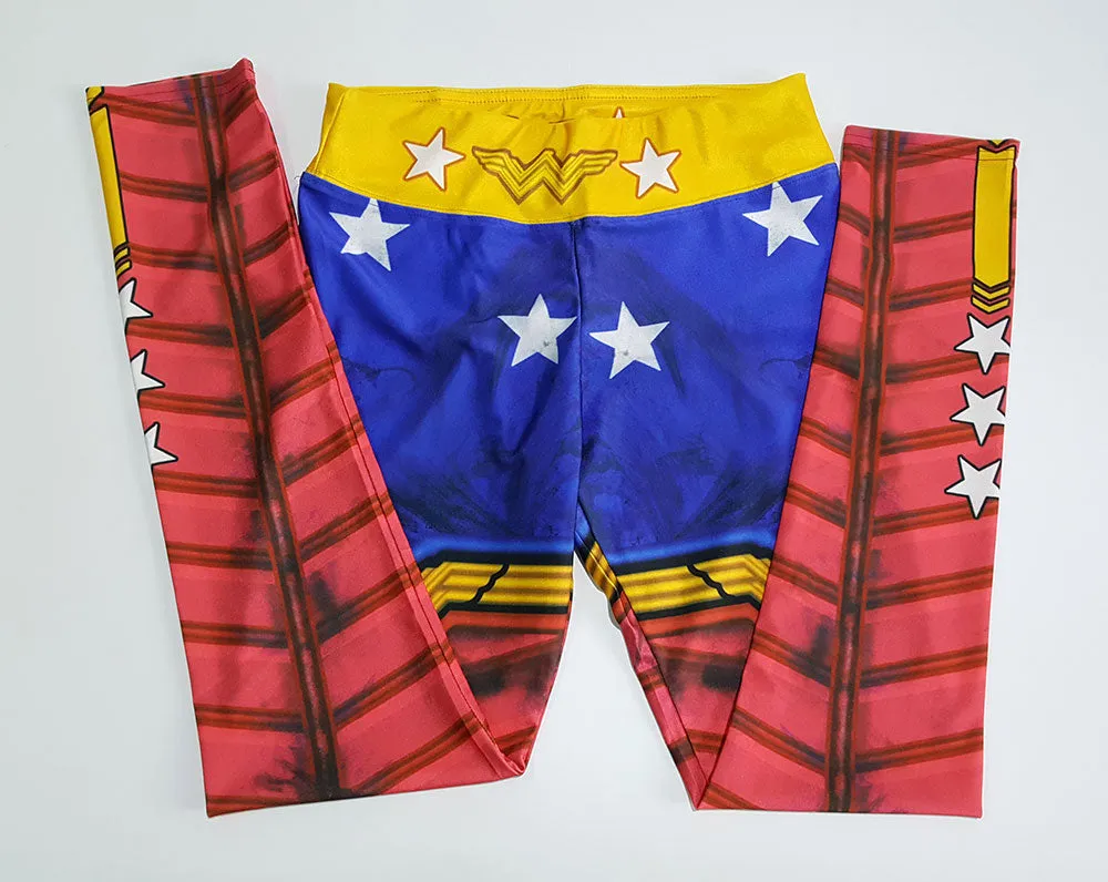 WONDER WOMAN Workout Leggings for Women