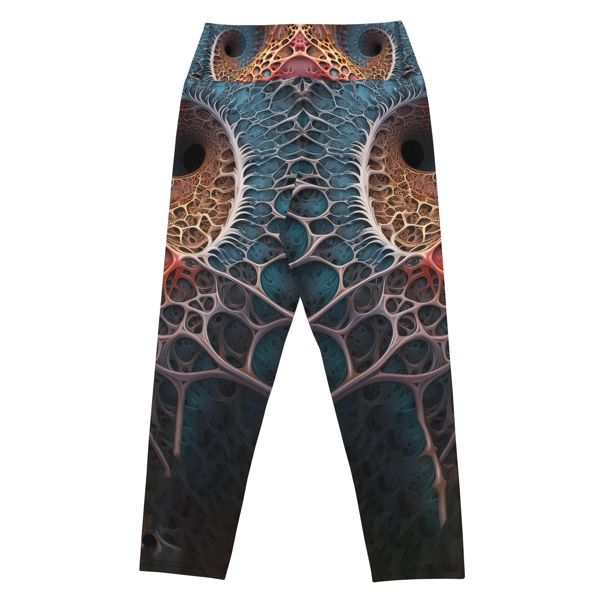 Yoga Capri Leggings Bio Black Hole