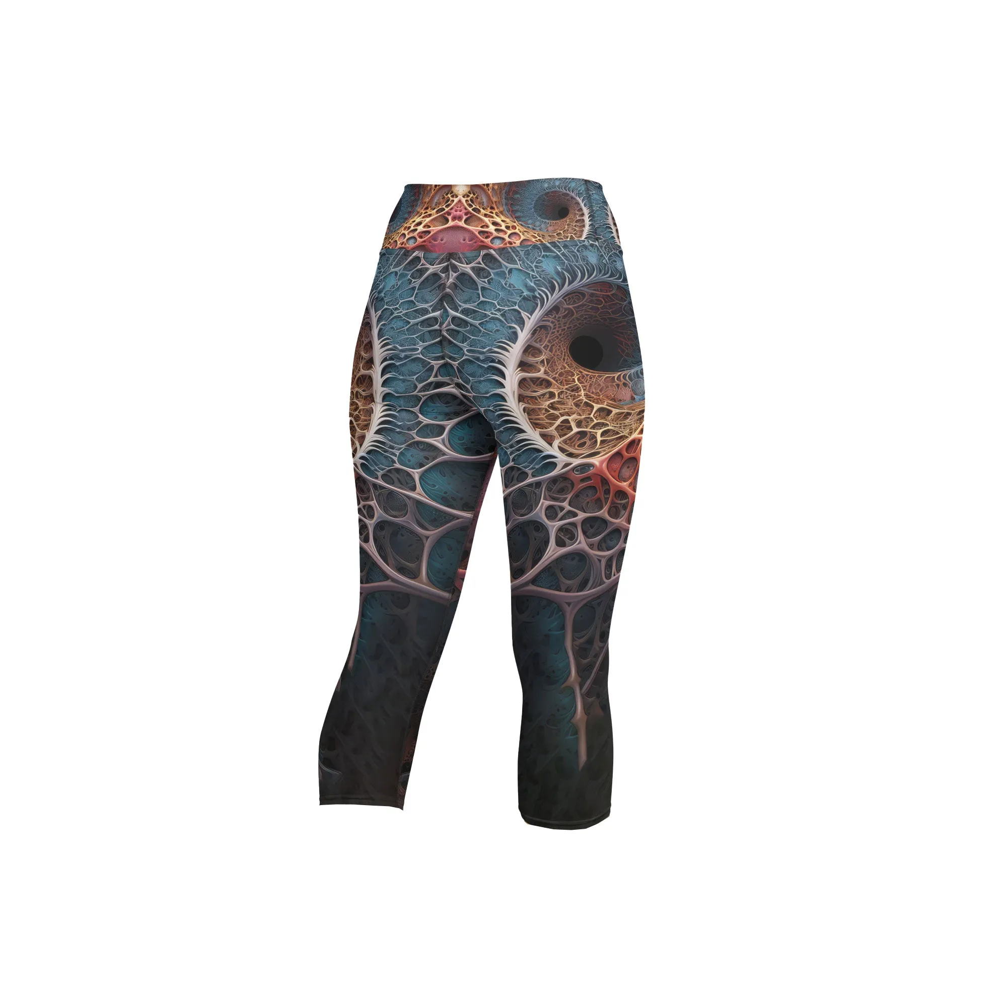 Yoga Capri Leggings Bio Black Hole